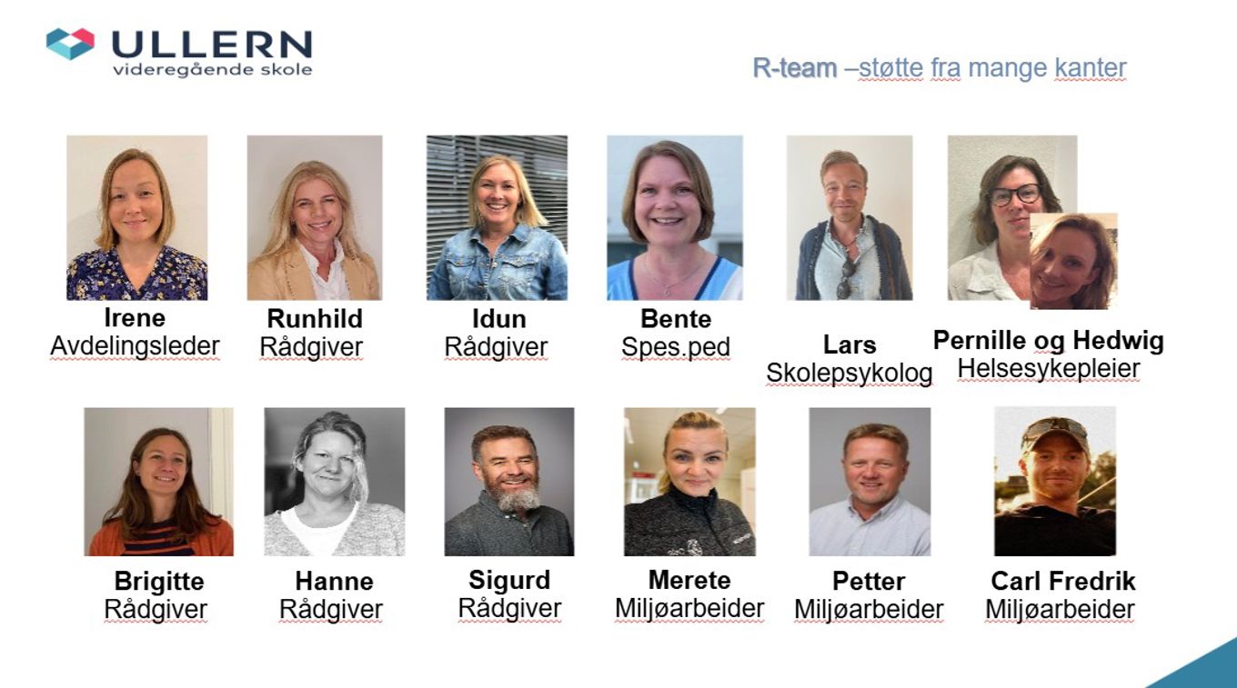 En gruppe mennesker